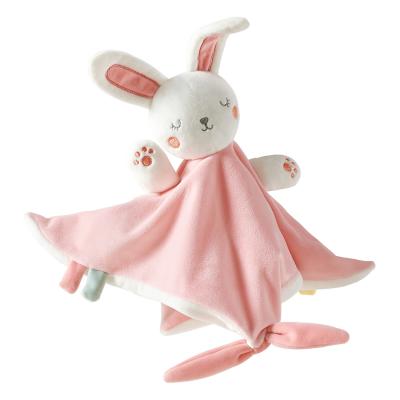 Loveys for Babies Soft Security Blanket Baby Snuggle Toy Newborn Stuffed Animals Baby, Pink Bunny