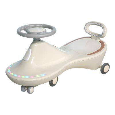 Wiggle Car - Ride on Toy for Ages 3 and Up -  Toddler Ride on Toys , Gears or Pedals Just Twist, Wiggle, and Go by Rider (Gray)